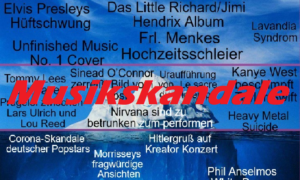 Der Eisberg der Musikskandale